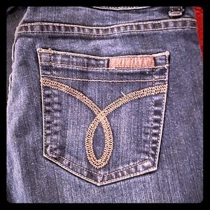 Calvin Klein ladies “pencil” jeans size 8